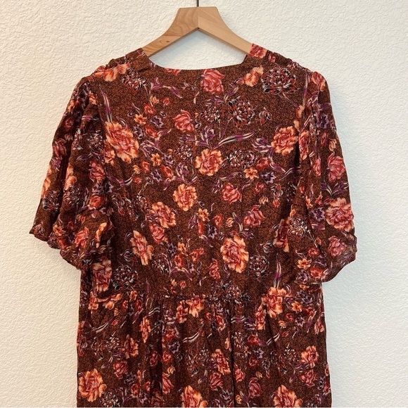 NWT Matilda Jane Good Hart GH Mariposa Floral Flowy Midi Dress- Size Large - Picture 11 of 16